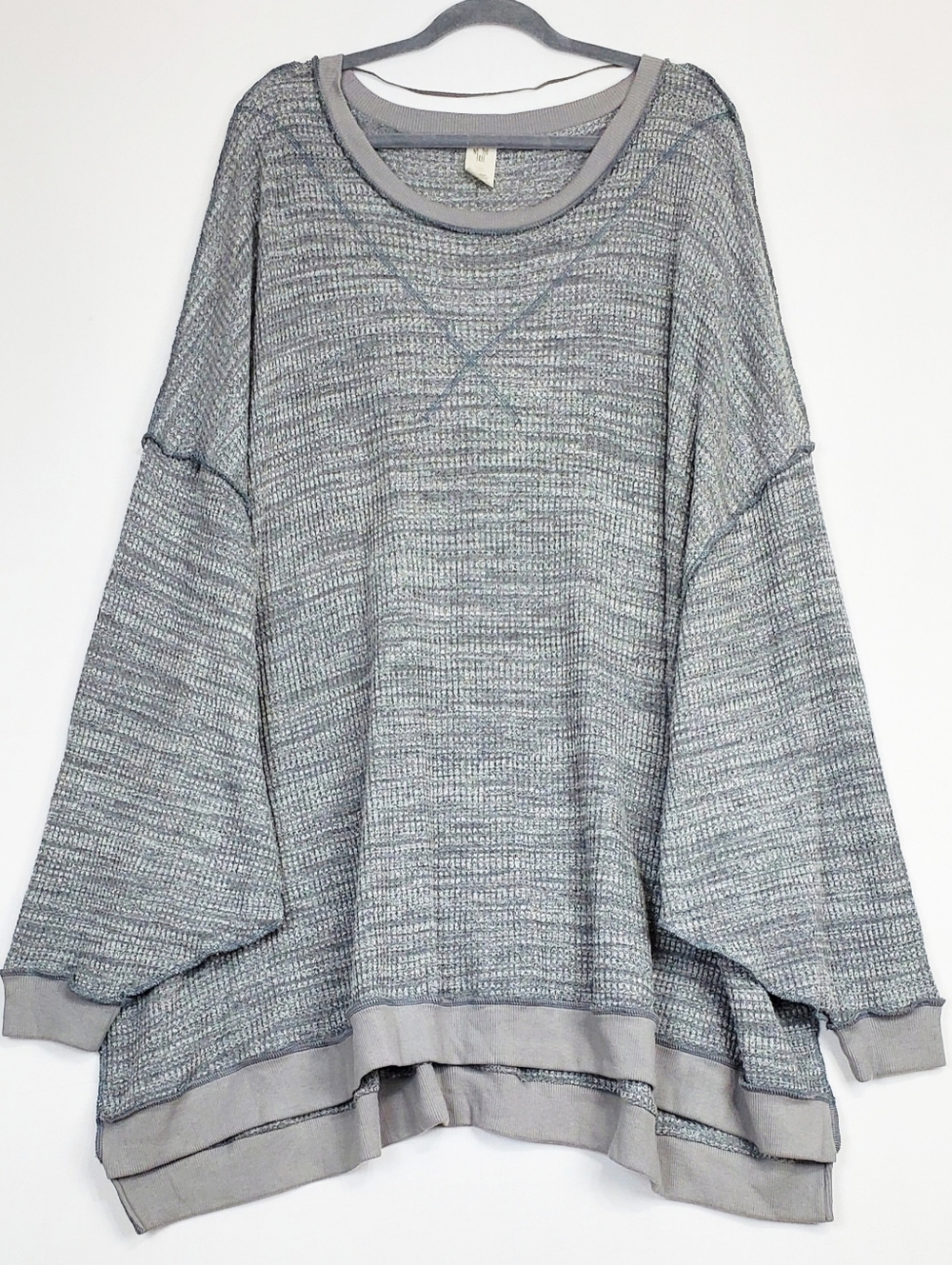 Free People We The Free large the north shore thermal tunic top dress oversized - Picture 3 of 13